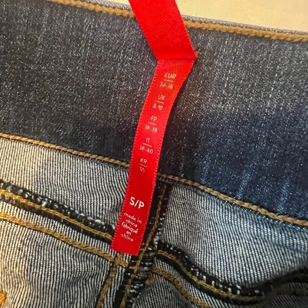 SPANX distressed denim